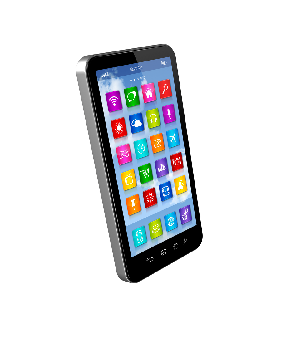 Smartphone Touchscreen HD - Apps Icons Interface